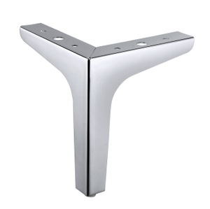 Metal Plating Polishing Y Shape Furniture Legs Sofa Base For Cabinet