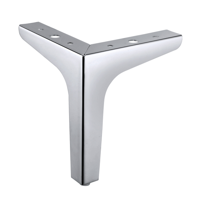 Metal Plating Polishing Y Shape Furniture Legs Sofa Base For Cabinet