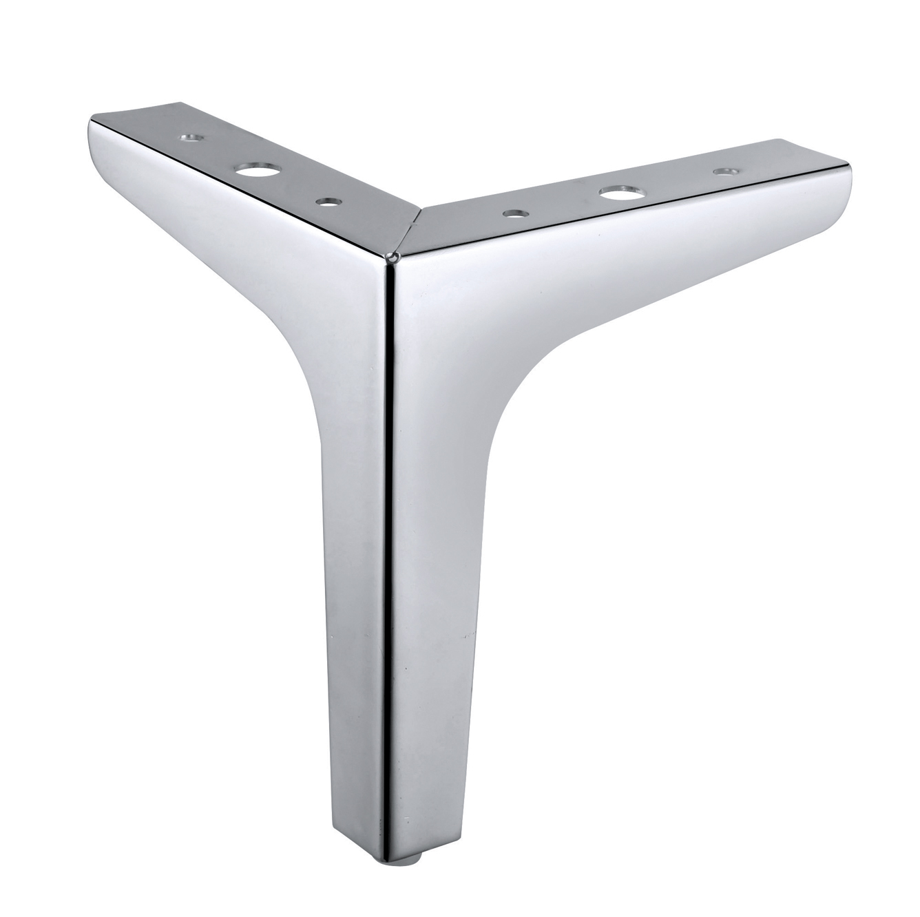 Metal Plating Polishing Y Shape Furniture Legs Sofa Base For Cabinet