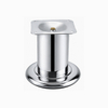 Durable Steel Straight Pipe Chrome Sofa Legs For Table Cabinet