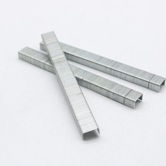 Various Staples Galvanized Iron Nails Furniture Hardware For Industrial Staple