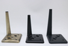 Straight Iron Cone Black Smooth Coffee Table Legs For Kitchen Cabinet