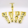 Iron Gold Brass Steel Tapered Chair Feet