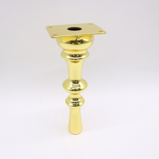 Iron Gold Brass Steel Tapered Chair Feet