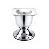 Wine Glass Shape Chrome Plate Iron Sofa Leg For Furniture Base