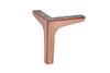 Metal Plating Polishing Y Shape Furniture Legs Sofa Base For Cabinet