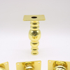 Iron Gold Brass Steel Tapered Chair Feet