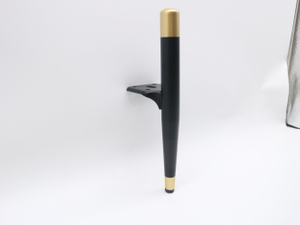 Antique Black Golden Iron Steel Tv Stand Leg For Cabinet