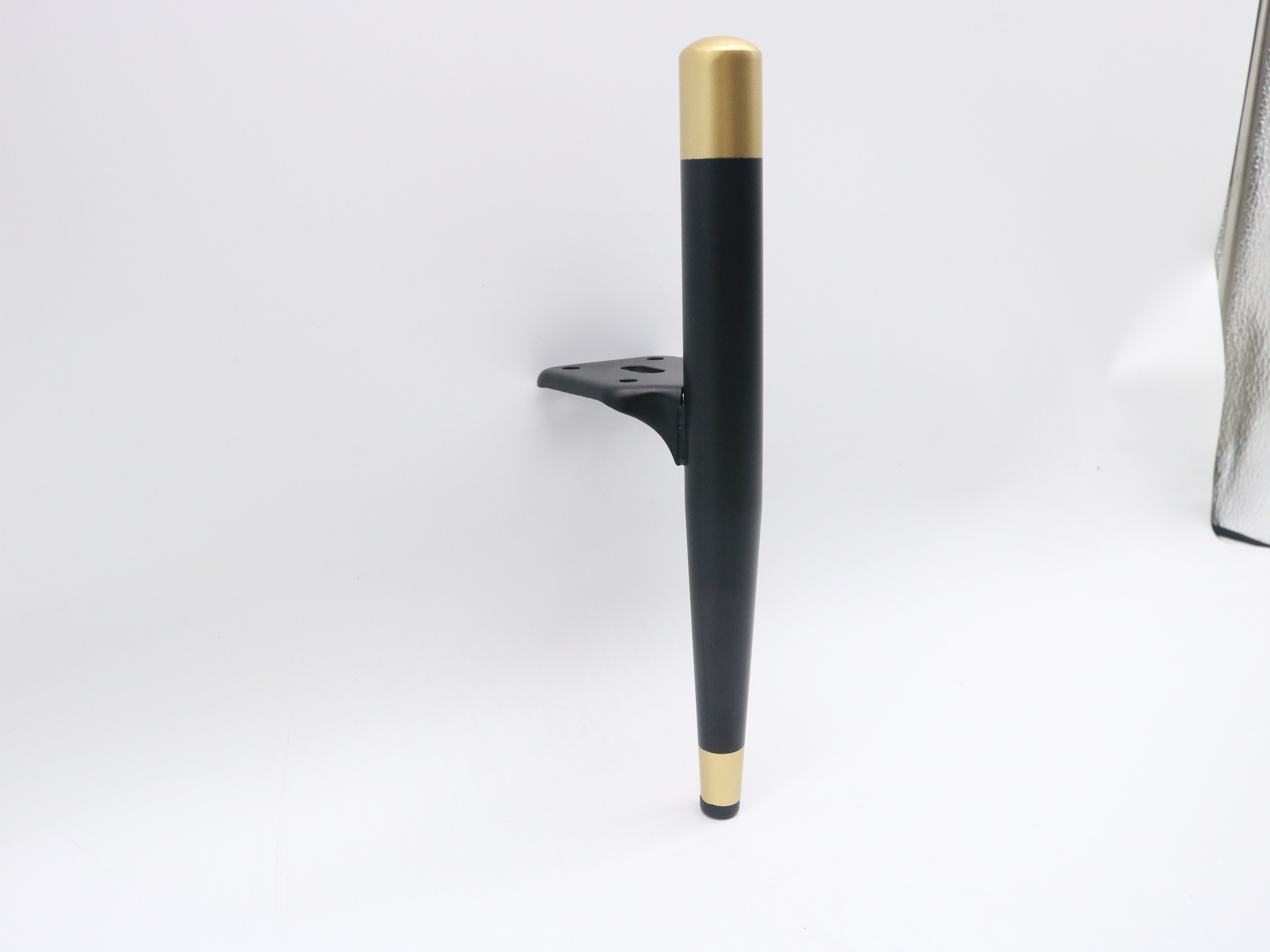 Antique Black Golden Iron Steel Tv Stand Leg For Cabinet