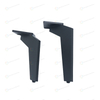 Modern Adjustable Matt Black Metal Cabinet Accessory Sofa Leg For Table Hardware