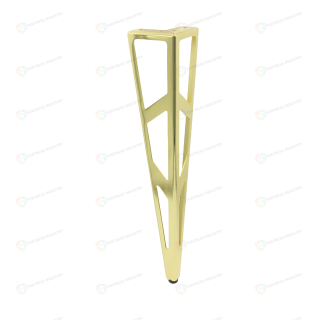 Modern Style Gold Hollow-Out Metal Table Chair Legs For Furniture Feet Manufacturers