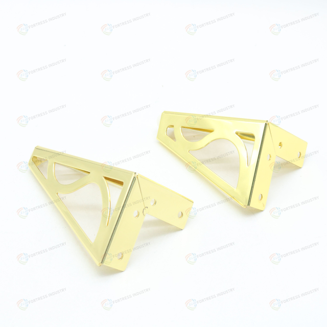 Wholesale Price High Quality Hollow Golden Iron Sofa Legs For Furniture Table Legs