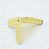 Hot Sale Golden Y Shape Metal Cabinet Sofa Table Legs For Furniture Hardware
