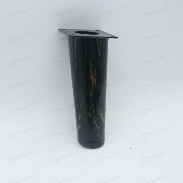 Hot Selling New Style Black and White Stripes Table Sofa Leg For Furniture Hardware