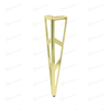 Modern Style Gold Hollow-Out Metal Table Chair Legs For Furniture Feet Manufacturers