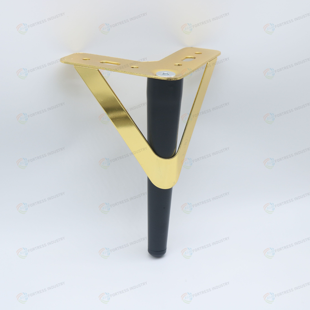 Conical Metal Iron Cabinet Coffee Table Leg For Furniture Hardware