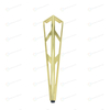 Modern Style Gold Hollow-Out Metal Table Chair Legs For Furniture Feet Manufacturers
