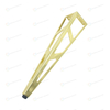 Modern Style Gold Hollow-Out Metal Table Chair Legs For Furniture Feet Manufacturers