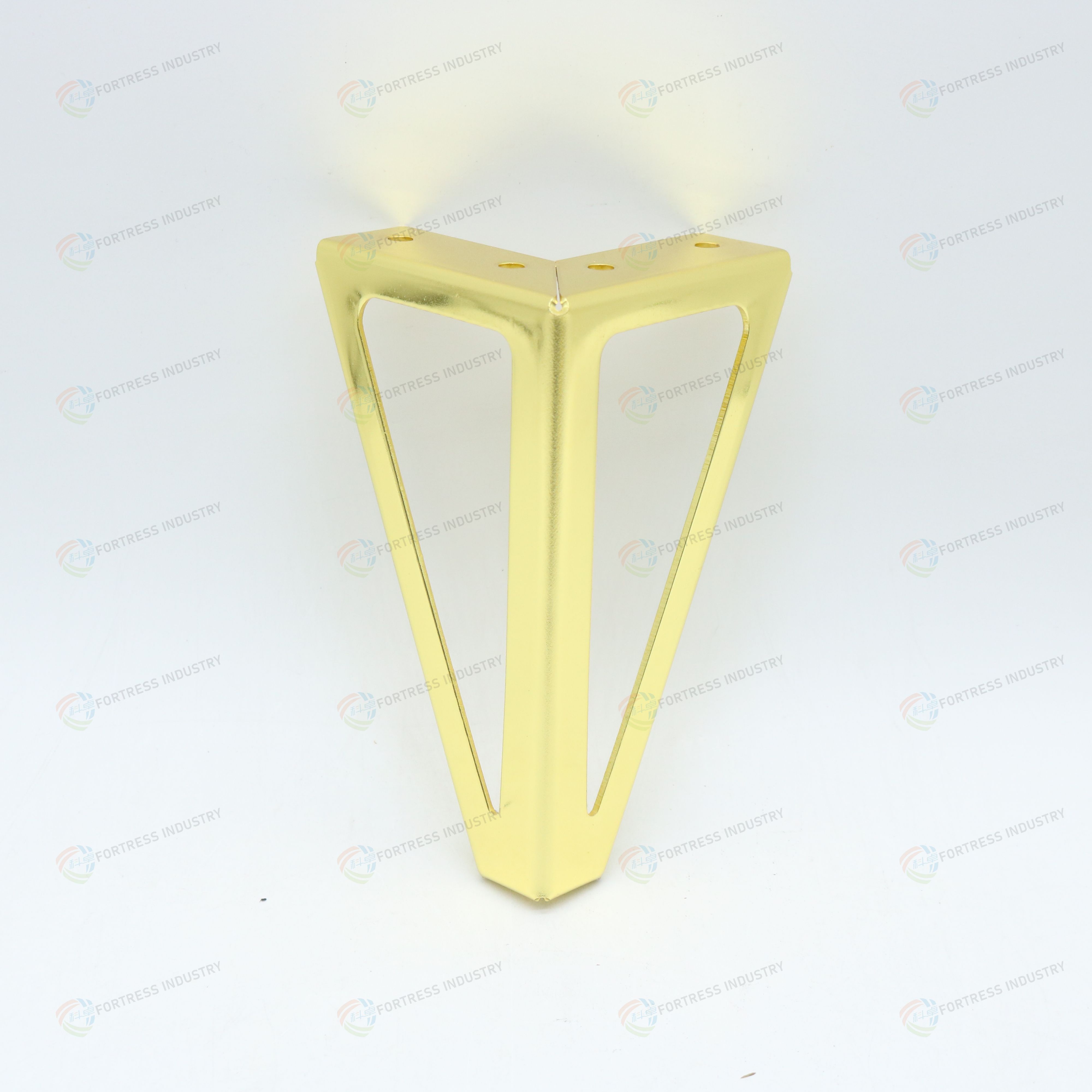 Wholesale Price High Quality Hollow Golden Iron Sofa Legs For Furniture Table Legs