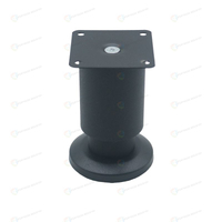 Wholesale Black Paint Metal Furniture Legs For Furniture Hardware Accessories
