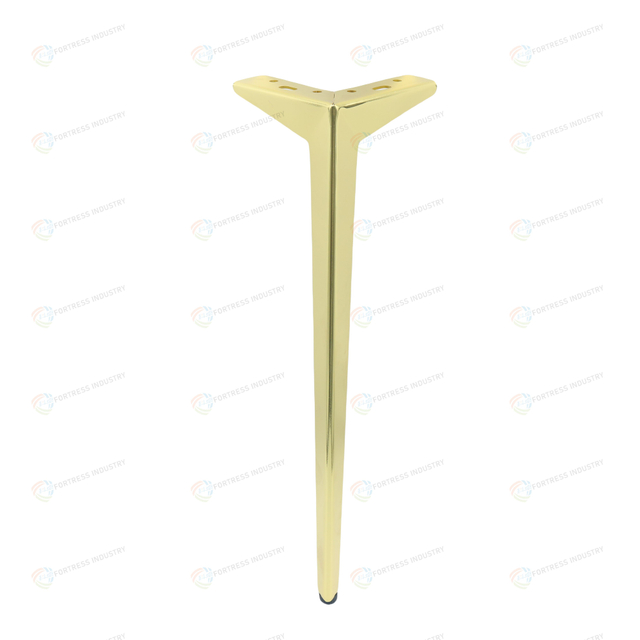 Good Quality Gold Rhombus Bedside Sofa Legs Table For Living Room Cabinet