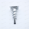Customized Home Hardware Iron Chromium Bed Sofa Legs For Table Cabinet