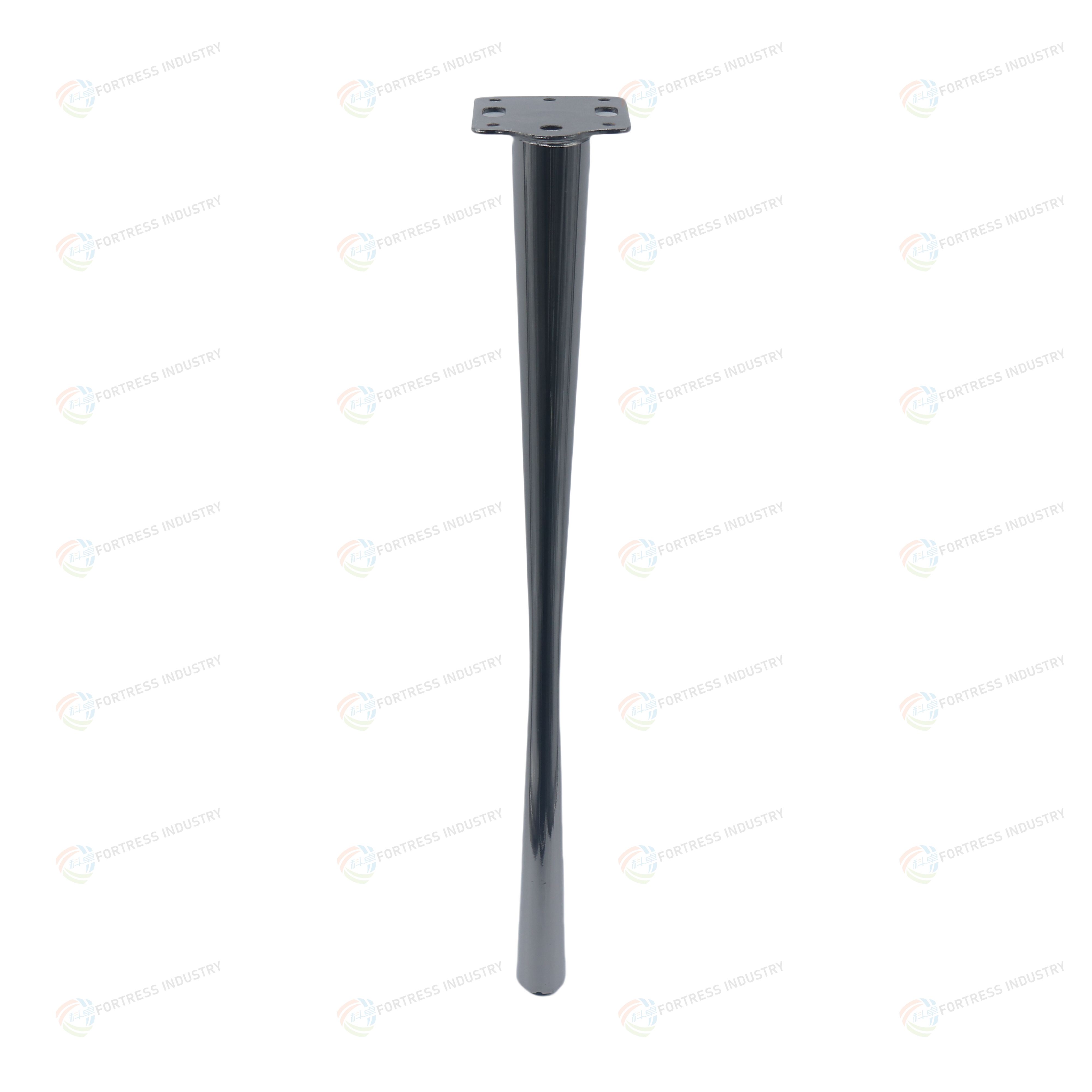 Hot Selling High Quality Height Adjustable Black Color Sofa Table Leg For Furniture Accessories