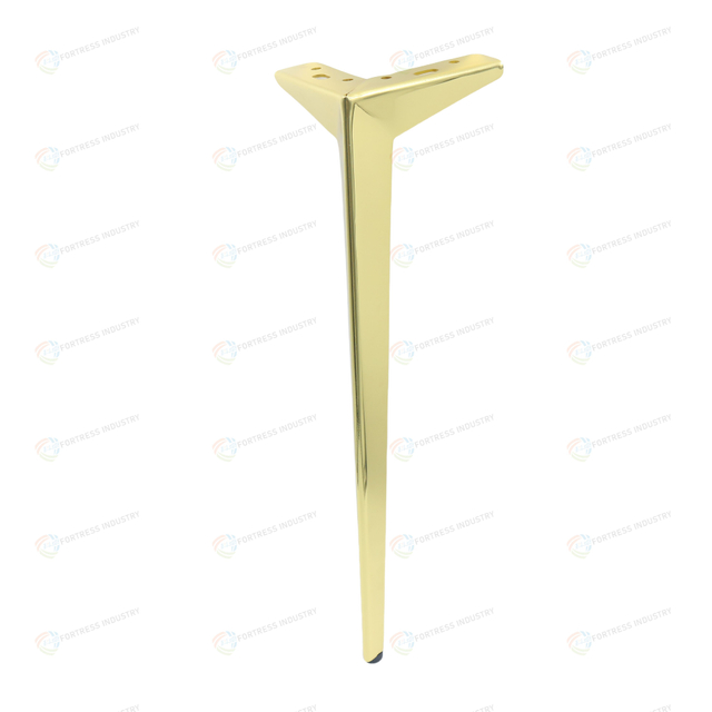 Good Quality Gold Rhombus Bedside Sofa Legs Table For Living Room Cabinet